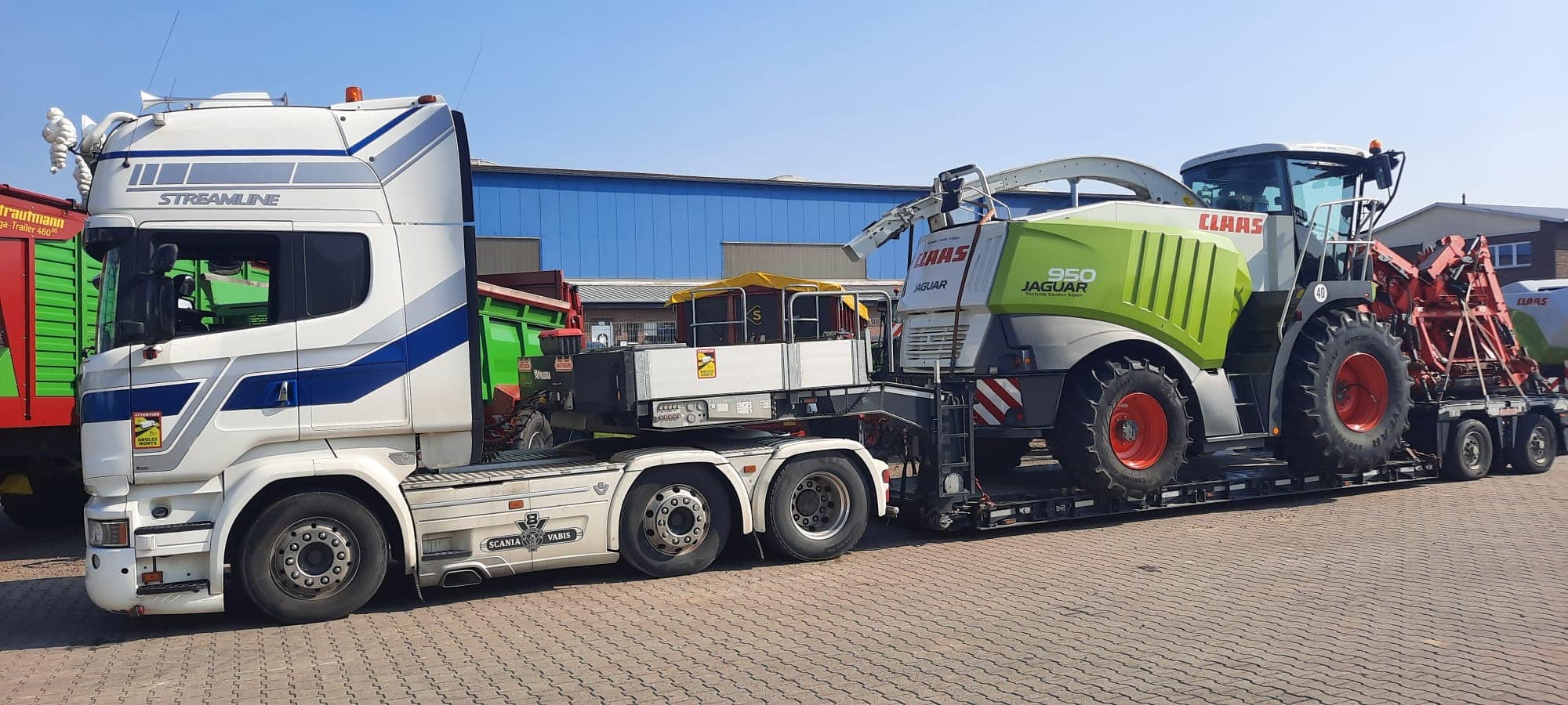 Transport camion agricole